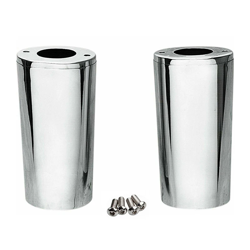 

2 шт., накладки на ползунок вилки мотоцикла для Harley Davidson FLH 80 Electra Glide 1984 аксессуары для украшения мотоцикла