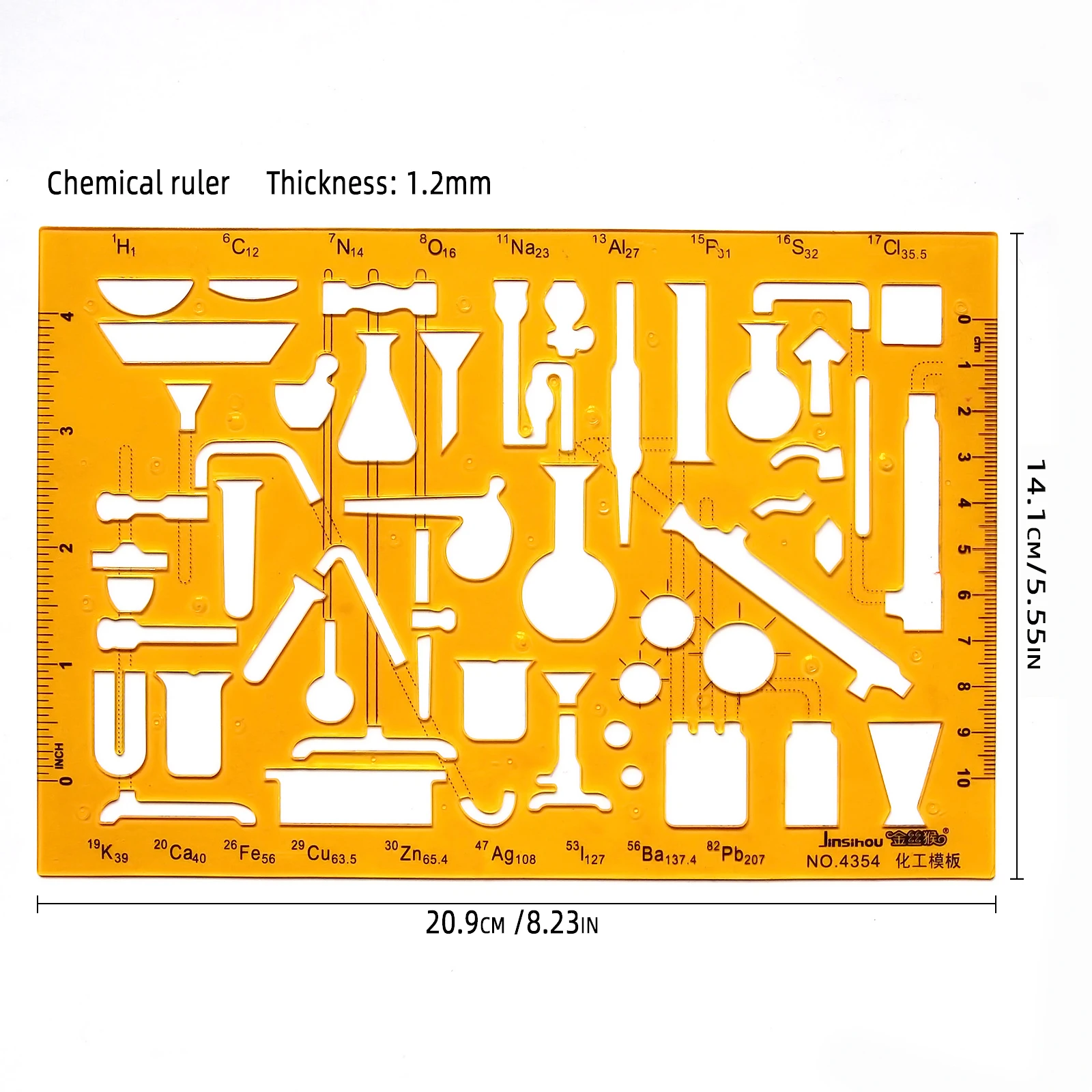 

Линейка XIEHAIGE JINSIHOU пластиковая