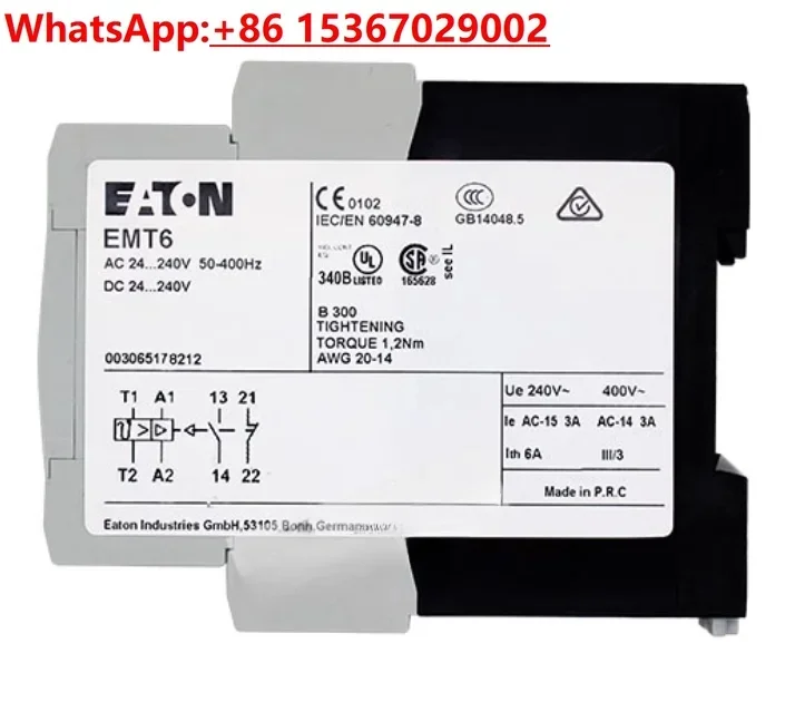 Новое реле перегрузки термистора EMT6 24-240 В для защиты машины