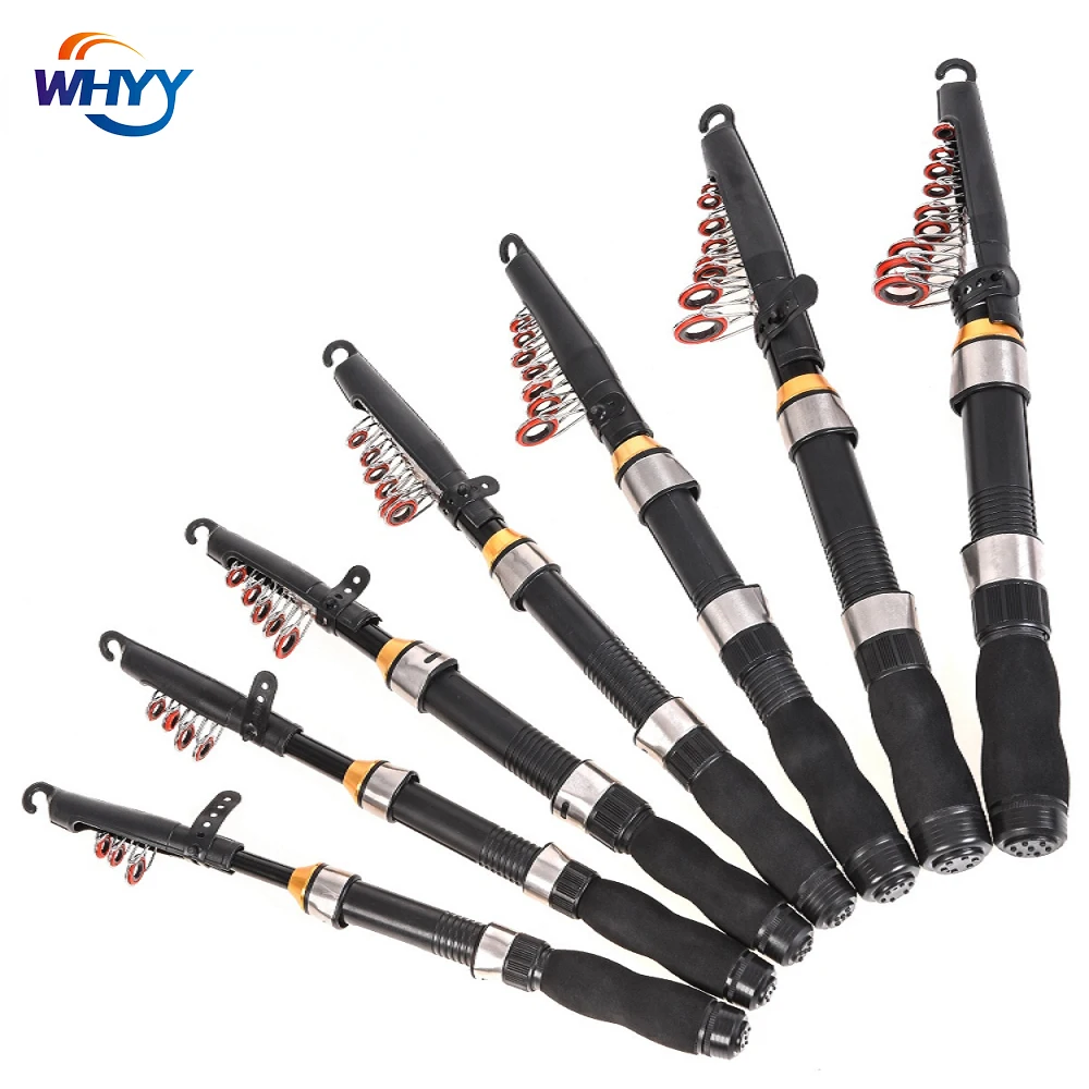 

WHYY Telescopic Fishing Rod Carp Carbon Fiber Telescopic Fishing Travel Rod Sea Fishing Pole baitcasting Fishing Spinning Rod