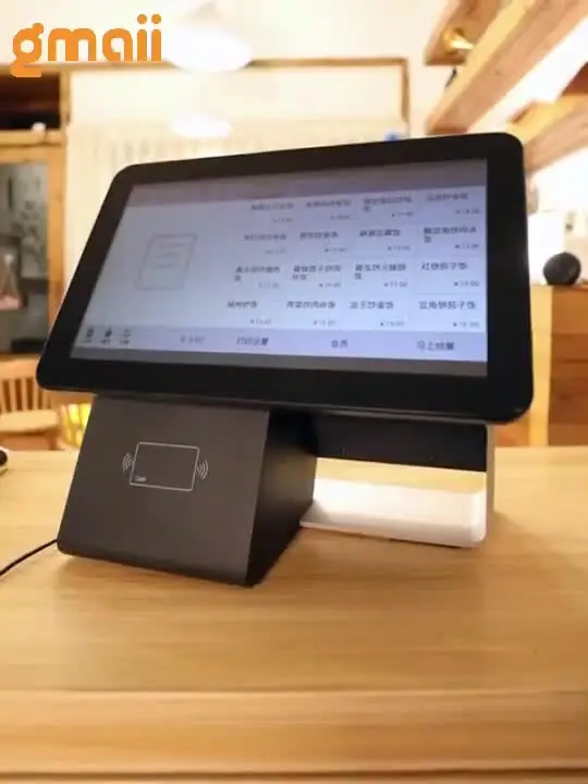 

Двойной сенсорный экран планшет POS кассовый аппарат кассовый ящик