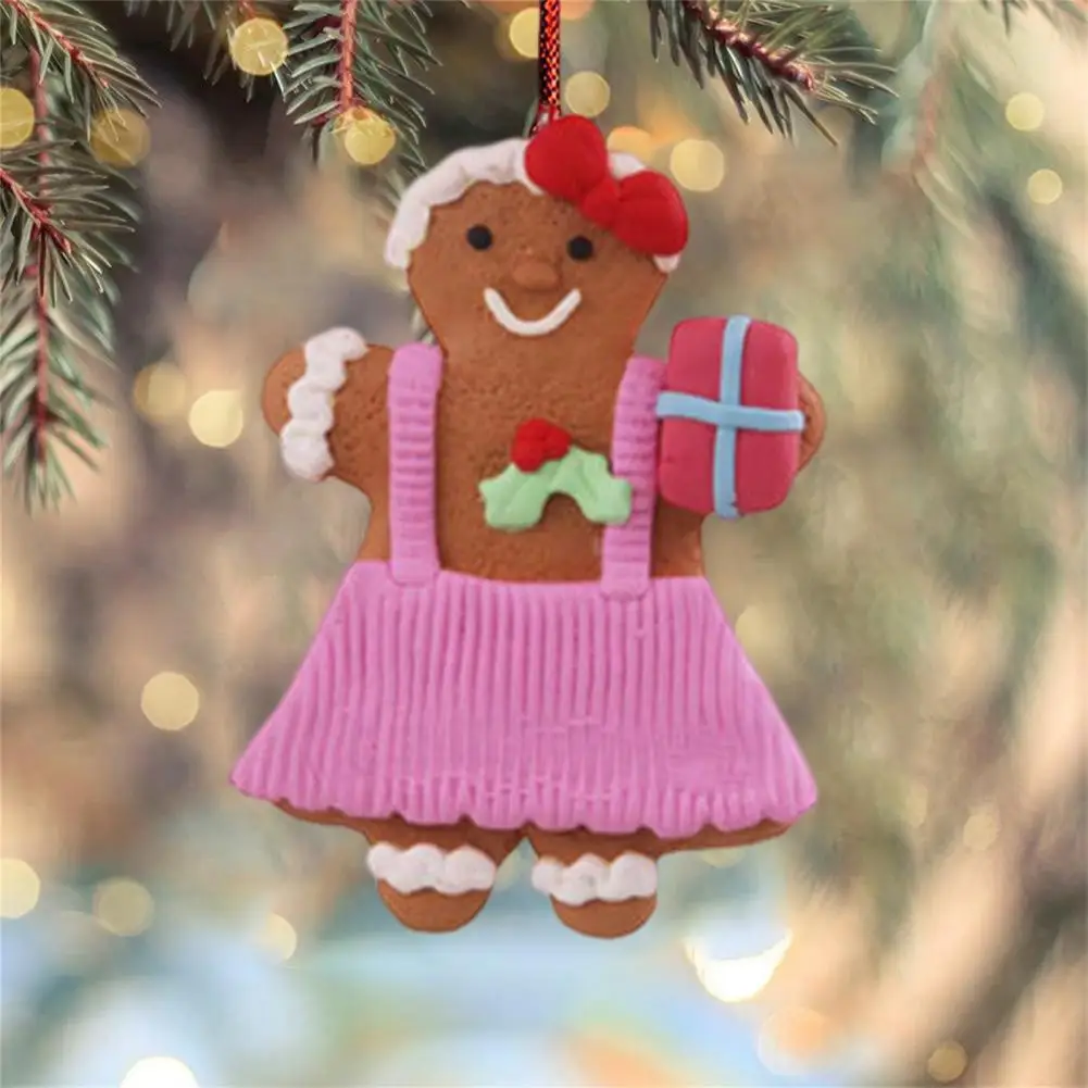 Красивая рождественская елка Лось/дом для конфет/печенья подвеска мужчины