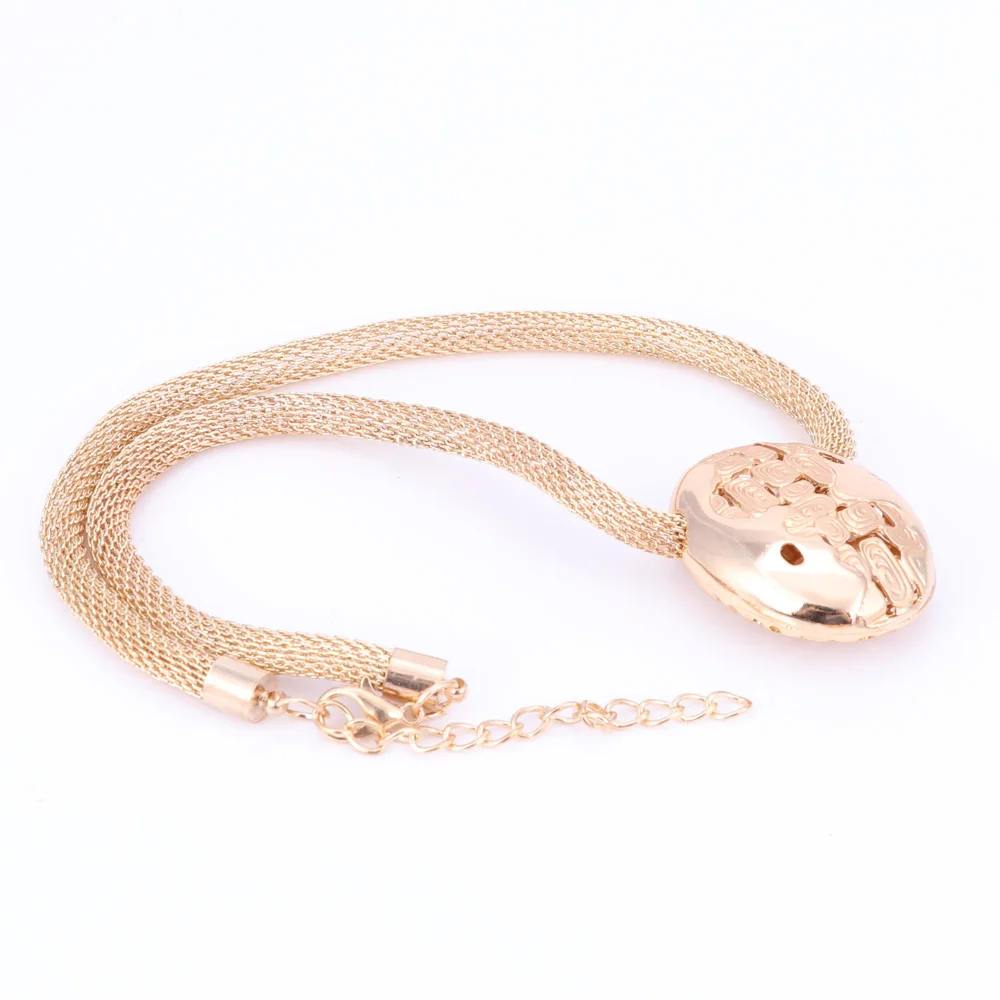 Женский свадебный комплект ювелирных изделий для свадебной вечеринки