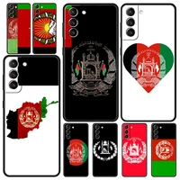 afghan afghanistan flag phone case for samsung galaxy s22 s20 fe s21 ultra 5g s9 s8 s10 plus s10e note 10 lite 20 silicone cover