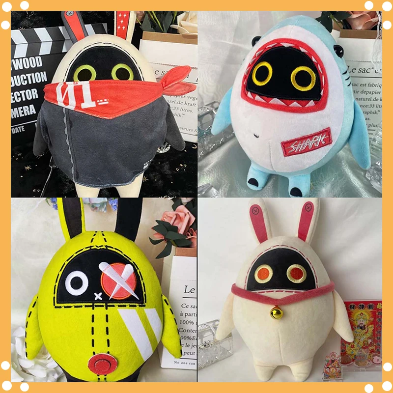 Zenless Zone Zero Bangboo Плюшевая Игрушка 2024 Новинка Мягкая Унисекс Декоративный Игровой