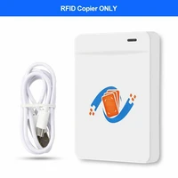 1 set rfid copier 125khz 13 56mhz card reader data cable dual frequency duplicator reader writer led light prompt