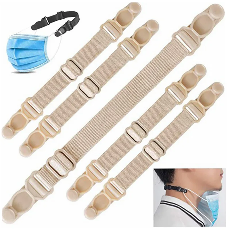 

Mask Extender Strap,Ear Savers for Masks,Hook Adjustable for Extending Masks Buckle Ear Protectors,Mask Straps for Back of Head