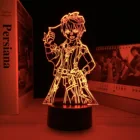 Светодиодный ночсветильник Genshin Impact 3D, фигурная лампа Беннетта для игр, украшение для спальни, светодиодный вая светодиодная лампа, Прямая поставка