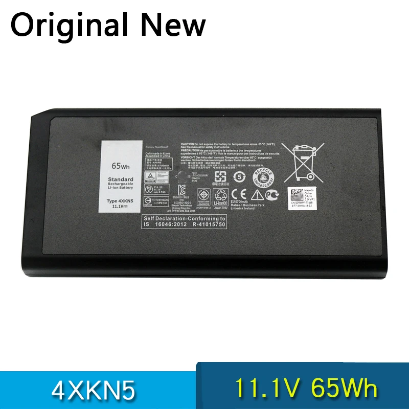 

Новый оригинальный аккумулятор 4XKN5 для ноутбука DELL Latitude 12 (7204) 14 (7404) E5404 E7404 11,1 V 65Wh CJ2K1 X8VWF