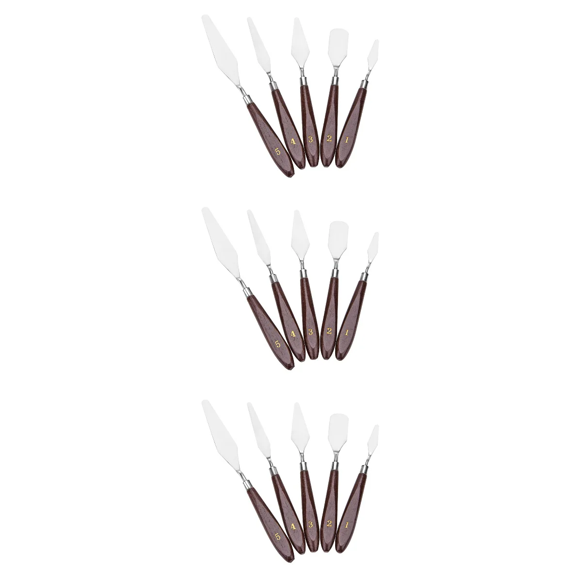 

Pcs Portable Oil Painting Spatulas Fine Arts Painting Tool Paint Tray Scrapers