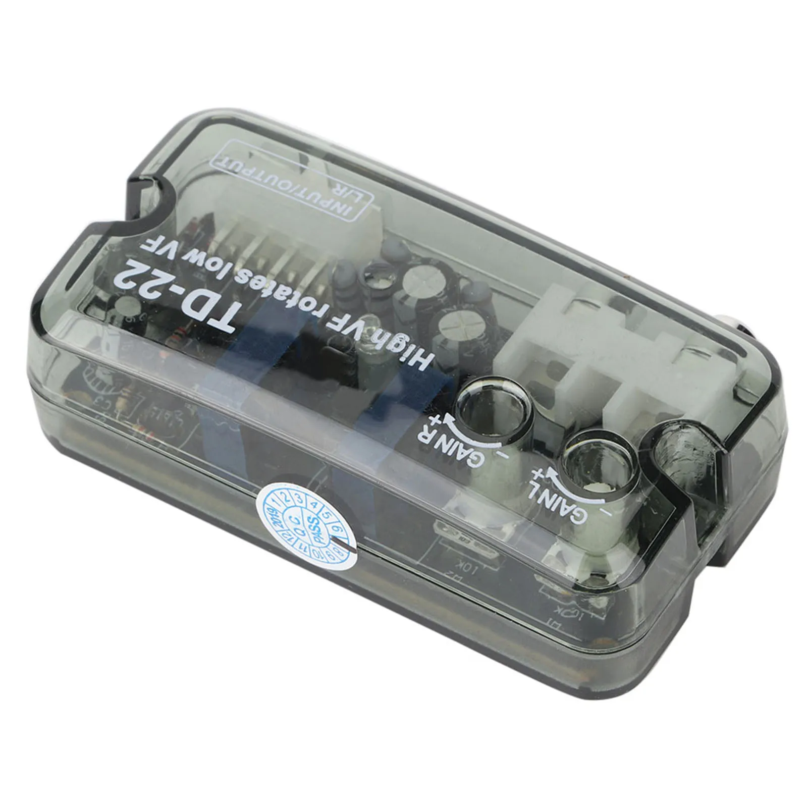 Автомобильный аудиоконвертер стерео преобразователь уровня громкоговорителя с