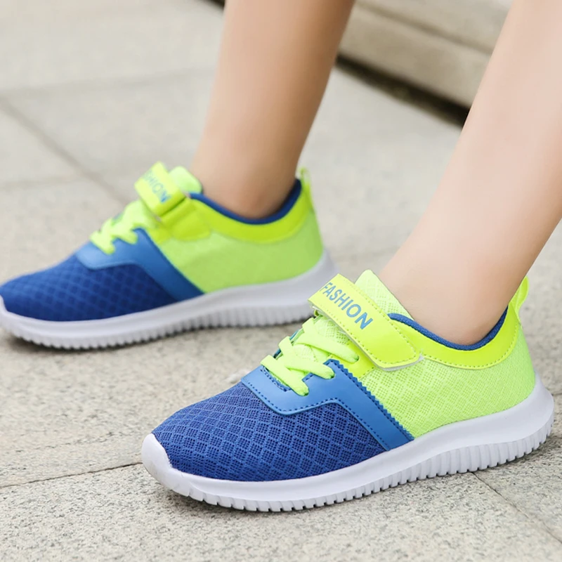 

Кроссовки Детские сетчатые на платформе, дышащие легкие, Повседневная Уличная обувь для мальчиков и девочек, лето 2022