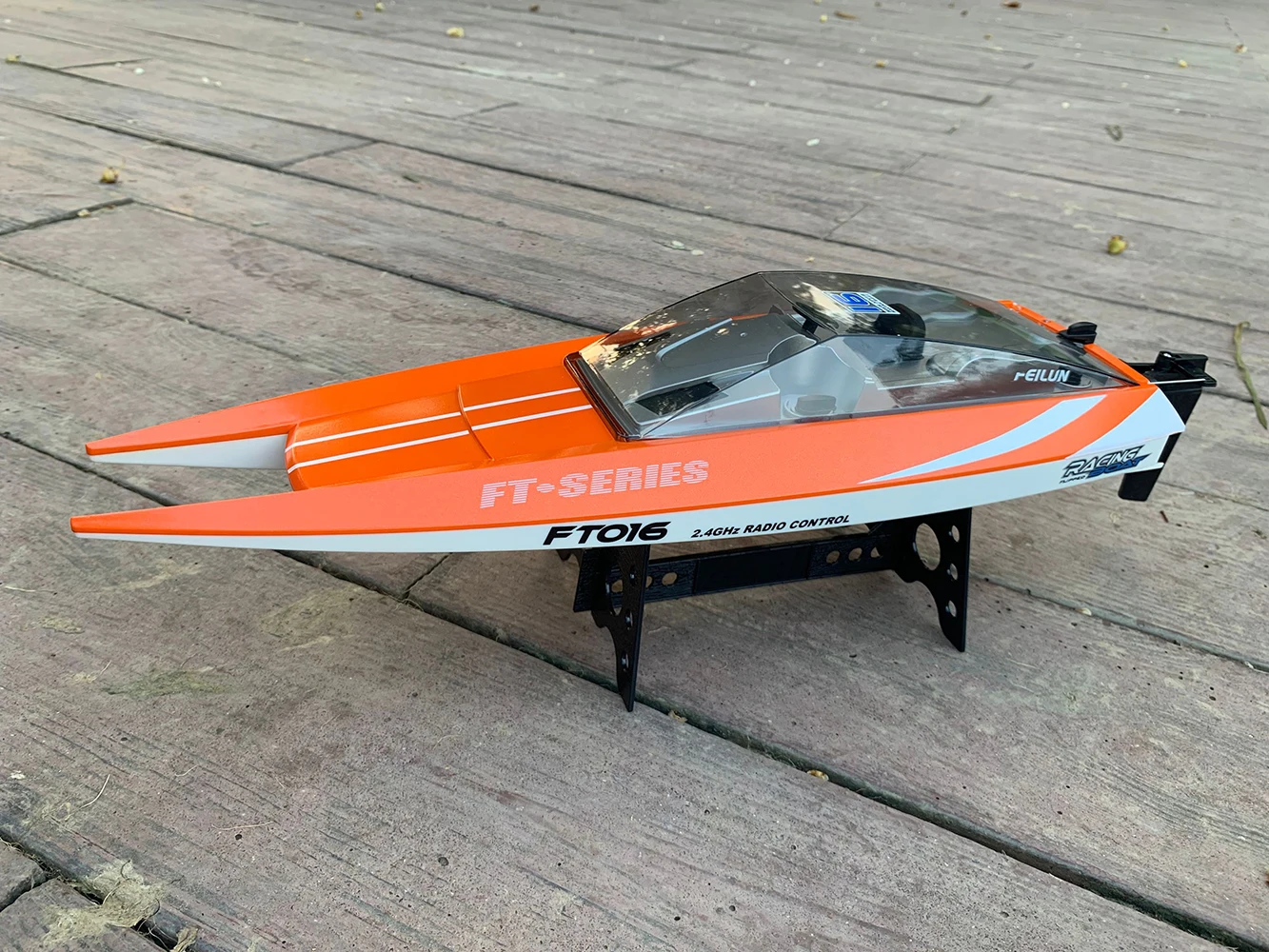 US STOCK Feilun FT016 Remote Control Boat Watercraft Large Racing High Speed 30-35KM/H Motor Excellent Auto Water Cool Functions