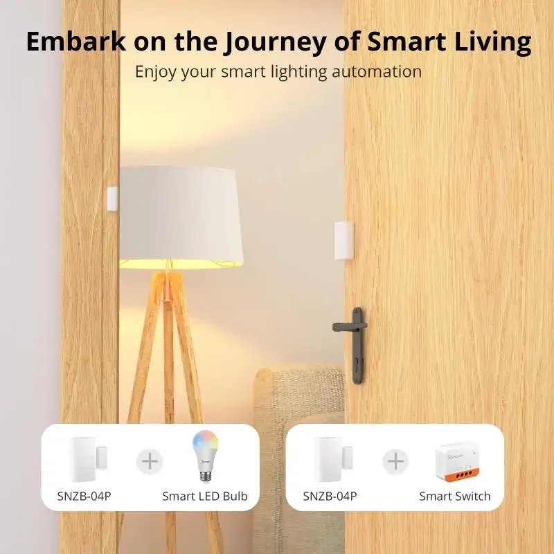 Датчик SONOFF SNZB-04P Zigbee для окон и дверей