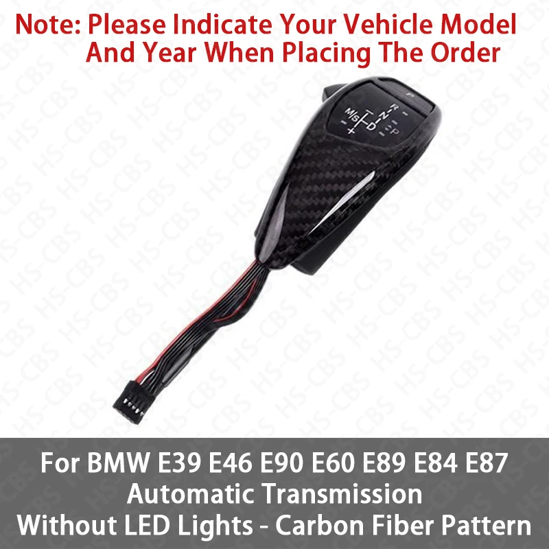 

Для BMW E39 E46 E90 E60 E89 E84 E87 Автомобильная ручка переключения передач со светодиодной подсветкой, аксессуары для автоматической коробки передач