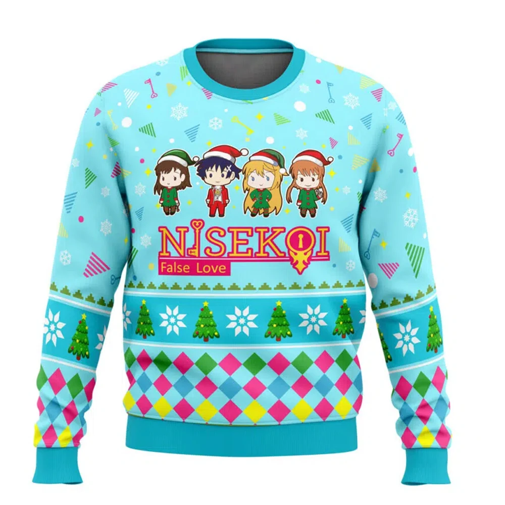 Японское аниме 24-25 новая мода Рождественский карнавал уродливый подарок для