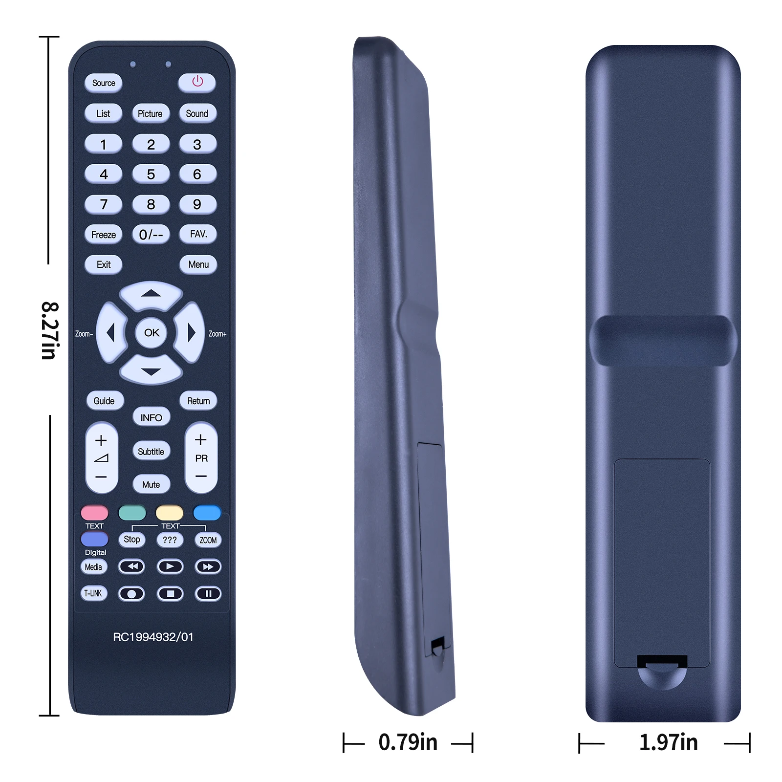 Новый пульт дистанционного управления RC1994932/01 для TCL TV L26M9HD L32M9HD L42M9FHD L32M11HD