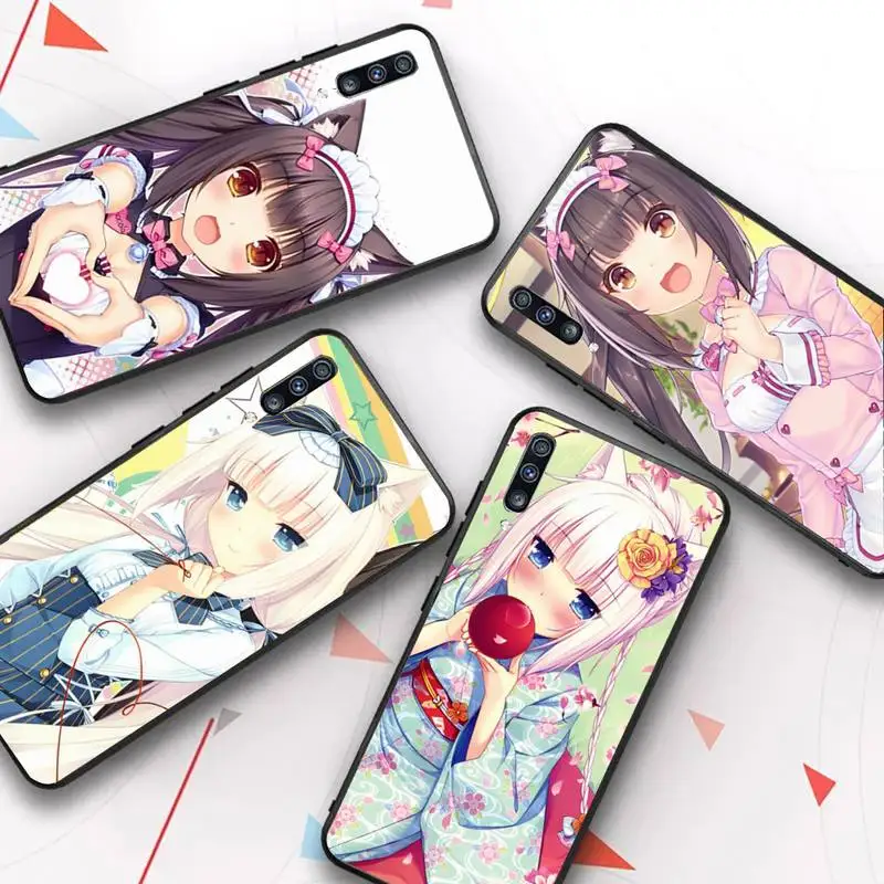 

Nekopara Phone Case for Samsung A51 01 50 71 21S 70 10 31 40 30 20E 11 A7 2018