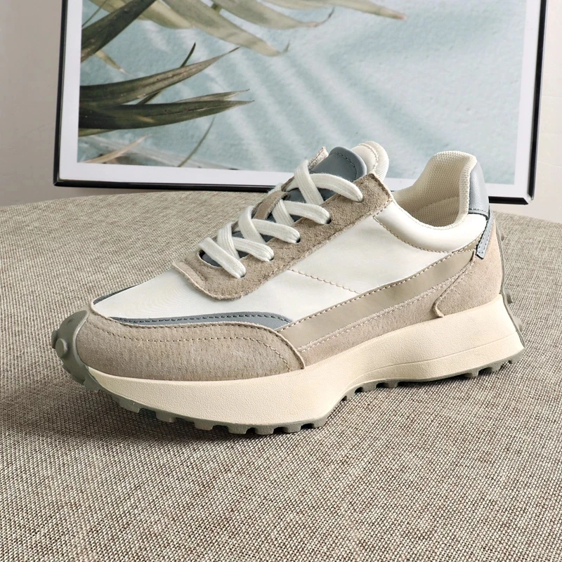 Korean Fashion Women Chunky Shoes Platform Old Daddy Sneakers Casual Breathable Shoe for Women Comfortable Wome Shoes