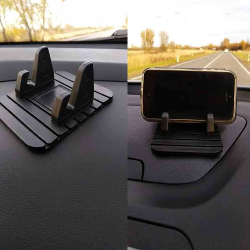 

Автомобильный GPS силиконовый Противоскользящий матовый шлейф, удобный шлейф, универсальный настольный шлейф, подставка для крепления на за...
