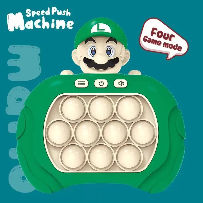 Игровая приставка Super Mario для детей мультяшная игрушка Марио лугуи антистресс