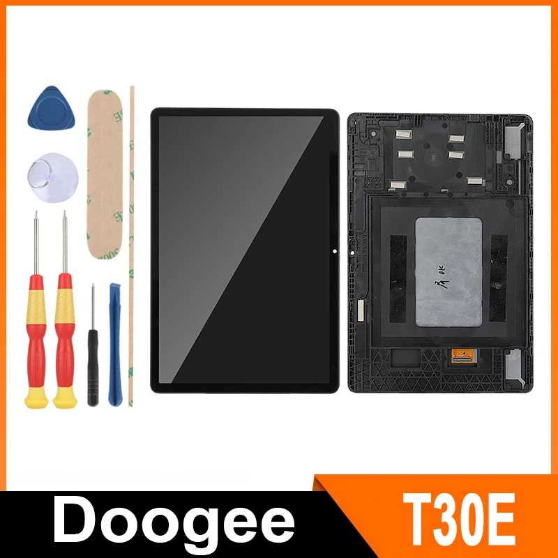 Для DOOGEE T30E/11 дюймов FHD + ЖК-дисплей сенсорный экран с рамкой