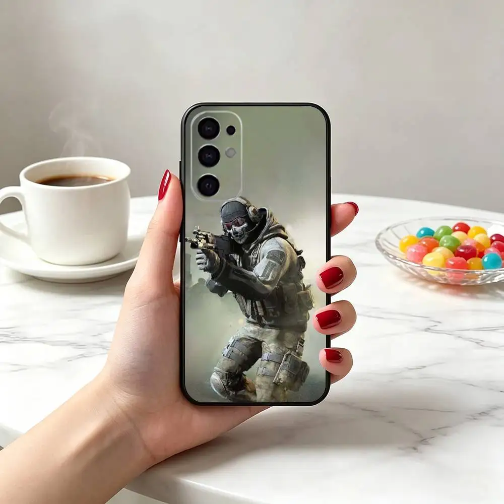 Фото Чехол для телефона Game C-Call Of Duty для Samsung S25, S24, S21, S22, S23, S30, Ultra, S20, Plus, FE, Lite, Note, 10, черный №4