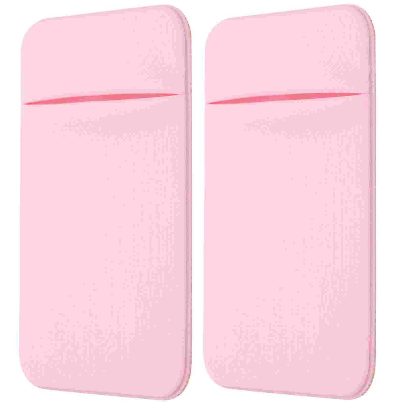 

2 Pcs Smartphon Cellphone Back Wallet Bag Cell Wallet Adhesive Pockets Credit Cards Pouches Credit Cards Bags Cellphone Wallet