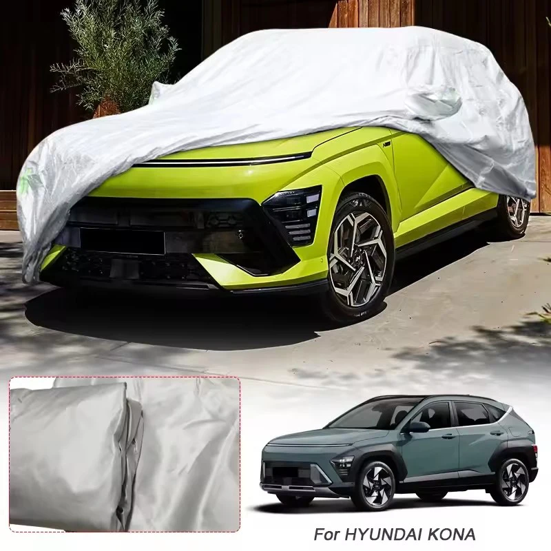 

Автомобильный чехол для HUNDAI BAYON,CRETA,KONA,NEXO,PALISADE,SANTA FE,TUCSON,VENUE, пылезащитный, устойчивый к ультрафиолетовому излучению и водонепроницаемая автомобильная одежда