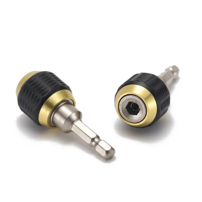 

1/4 Inner Hex 50mm Keyless Drill Chuck Hex Shank Chuck Adapter Drill Drilling Converter Tool Drill Chuck Clamp