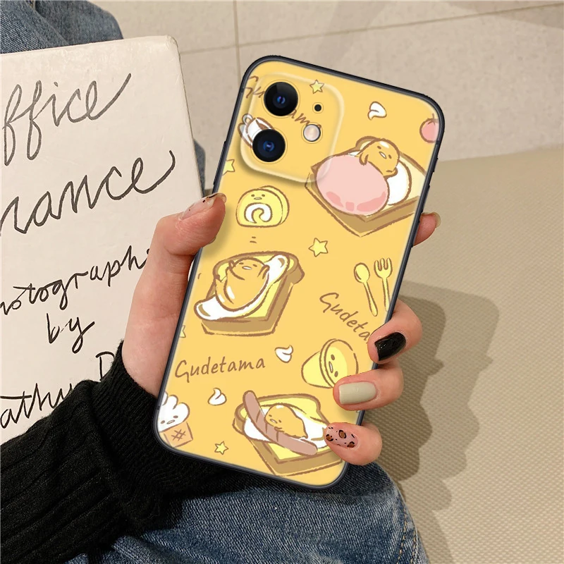 Мягкий чехол T95 Gudetama для Samsung A03 A50 A51 A52 A53 A6 A7 A8 Plus A9 A70 A71 A72 A73 A81 A82 A91 M20 M30 M30S M51