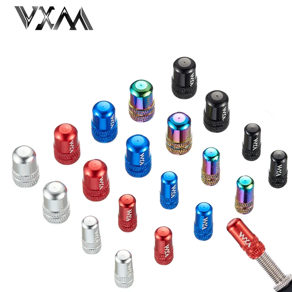 Алюминиевая крышка клапана шины велосипеда сверхлегкая для шоссейного горного