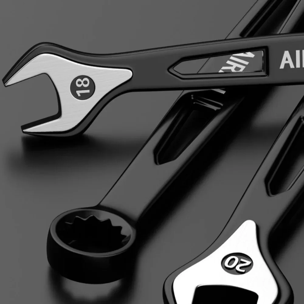 Набор ключей с храповым механизмом из высокоуглеродистой стали