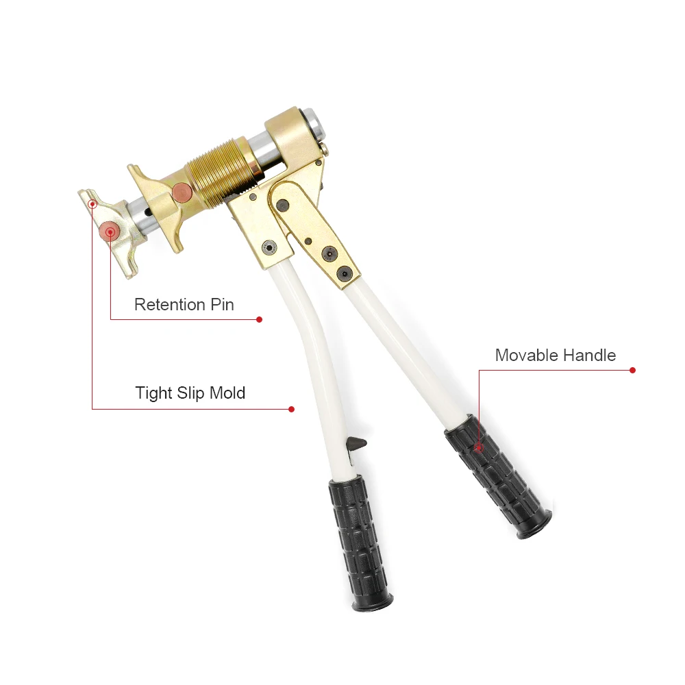 

Max 50mm Hand Pipe Pressing Tool CW-1632 Pipe Crimping Tools Plumbing Tool kit