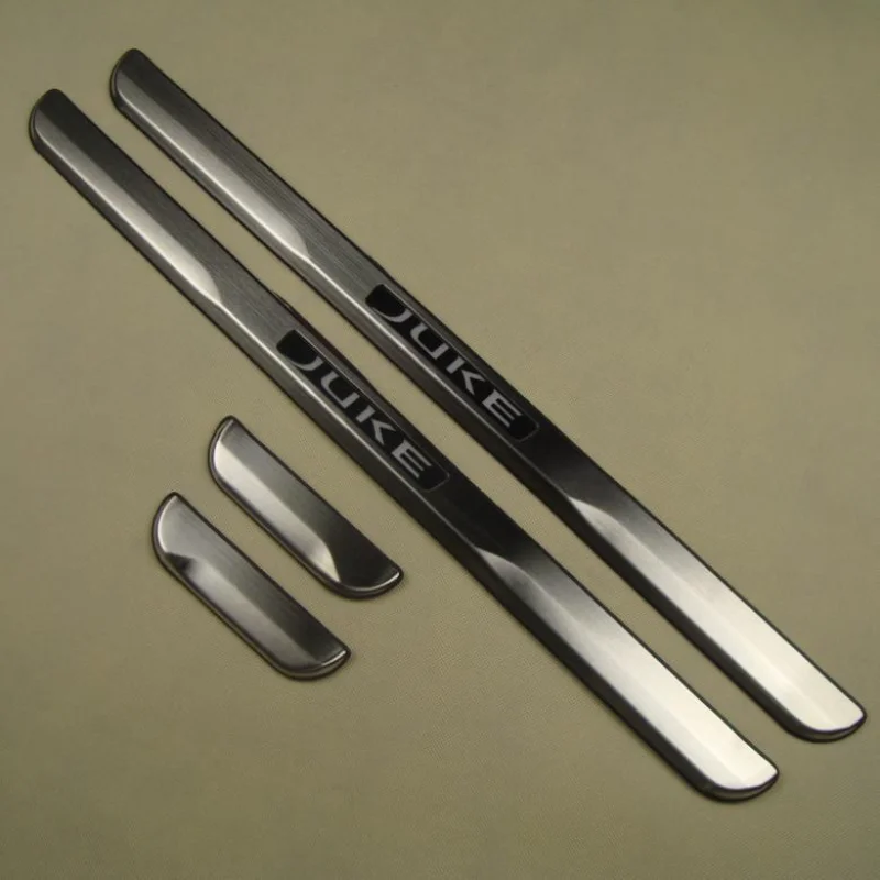 

Светодиодная защитная накладка светодиодный порог для Nissan Juke F15, автомобильные аксессуары 2010-2017 2019, защитные пороги с подсветкой