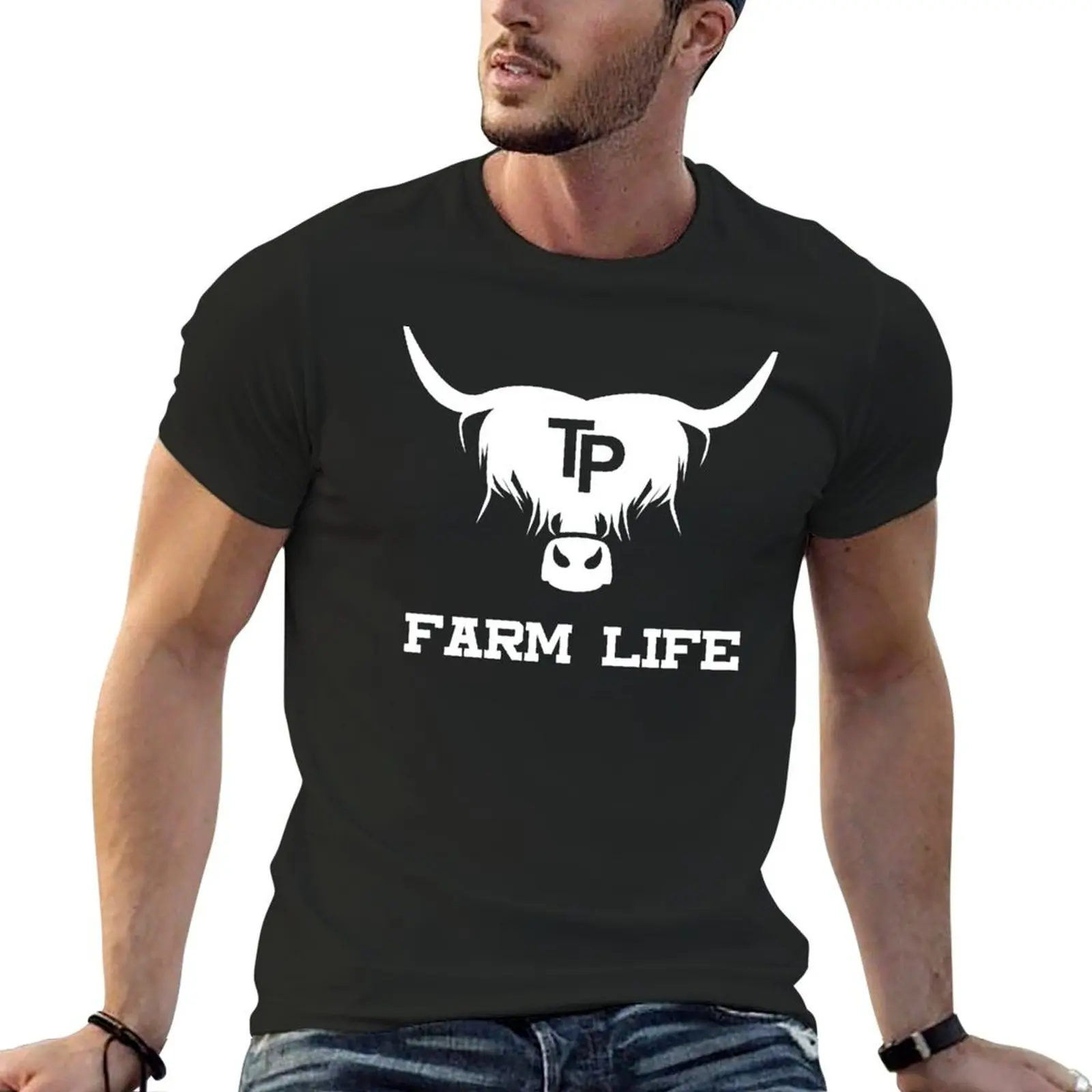 Футболка с логотипом Tom Pemberton Merch Farm Life забавные подарки хлопковые футболки