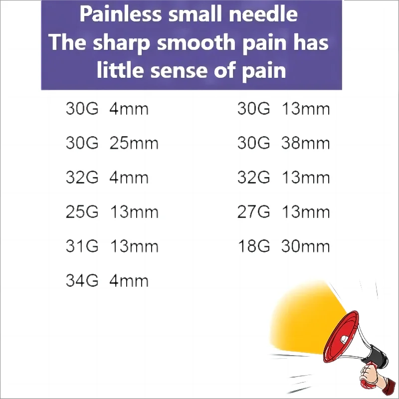 30 г 4 мм 13 25 безболезненная маленькая игла корейская косметика для лица