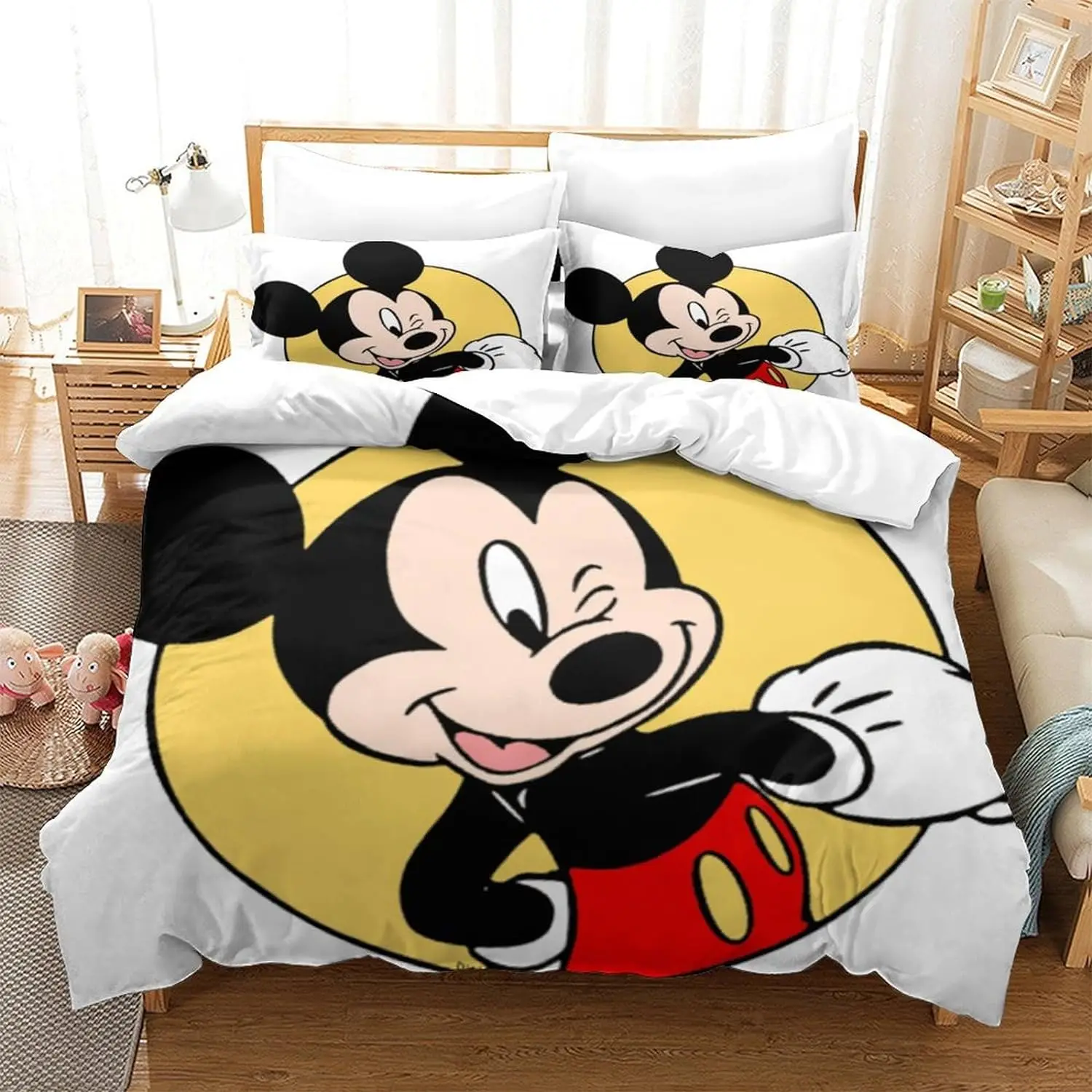 Комплект постельного белья с пододеяльником Микки 2 шт./3 шт.