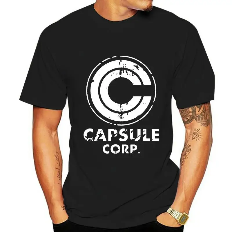 

Мужская футболка с логотипом чехол Capsule Corp, женская футболка