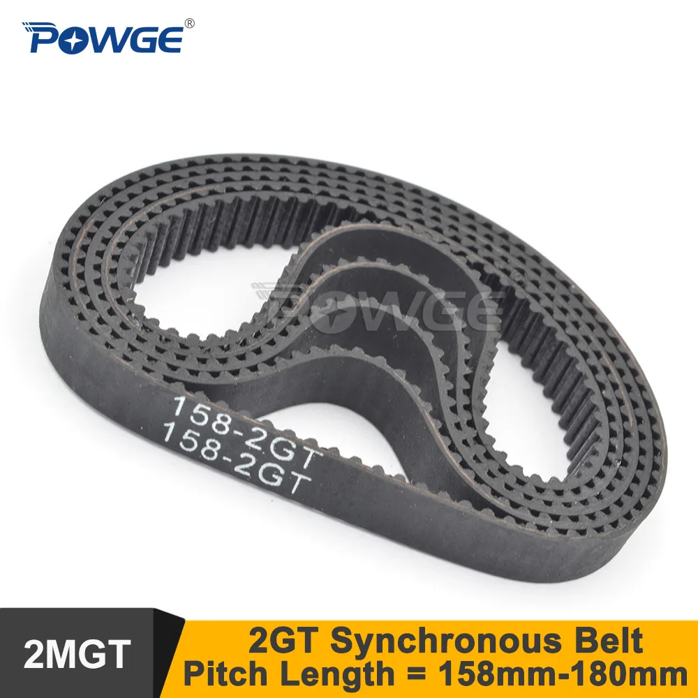 

POWGE GT2 Ремень ГРМ 166-2GT