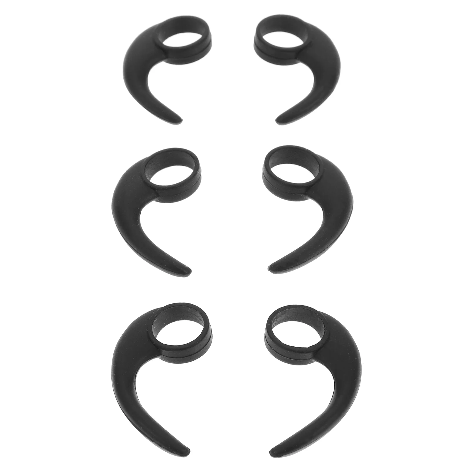 

6Pcs Comfortable Ear Hook Earphone Protector Anti-skid Ear Hook Earbud Clip Hook for Fitness Running Sports