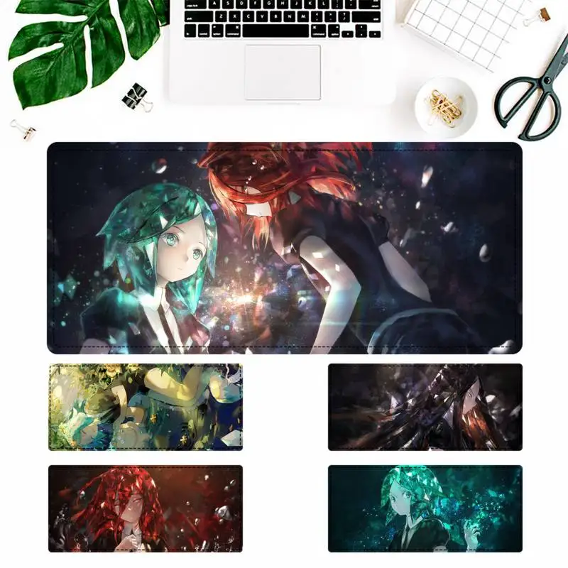 

Popolar Land of the Lustrous Mouse Pad PC Laptop Gamer Mousepad Anime Antislip Mat Keyboard Desk Mat For Overwatch/CS GO