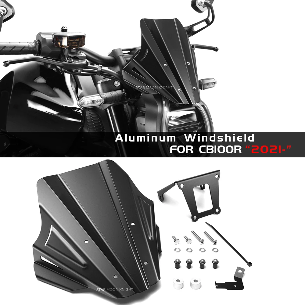

Новый алюминиевый ветровой обтекатель для мотоцикла HONDA CB1000R CB 1000 R 1000R CB1000 2021 2022 ветровой экран дефлектор