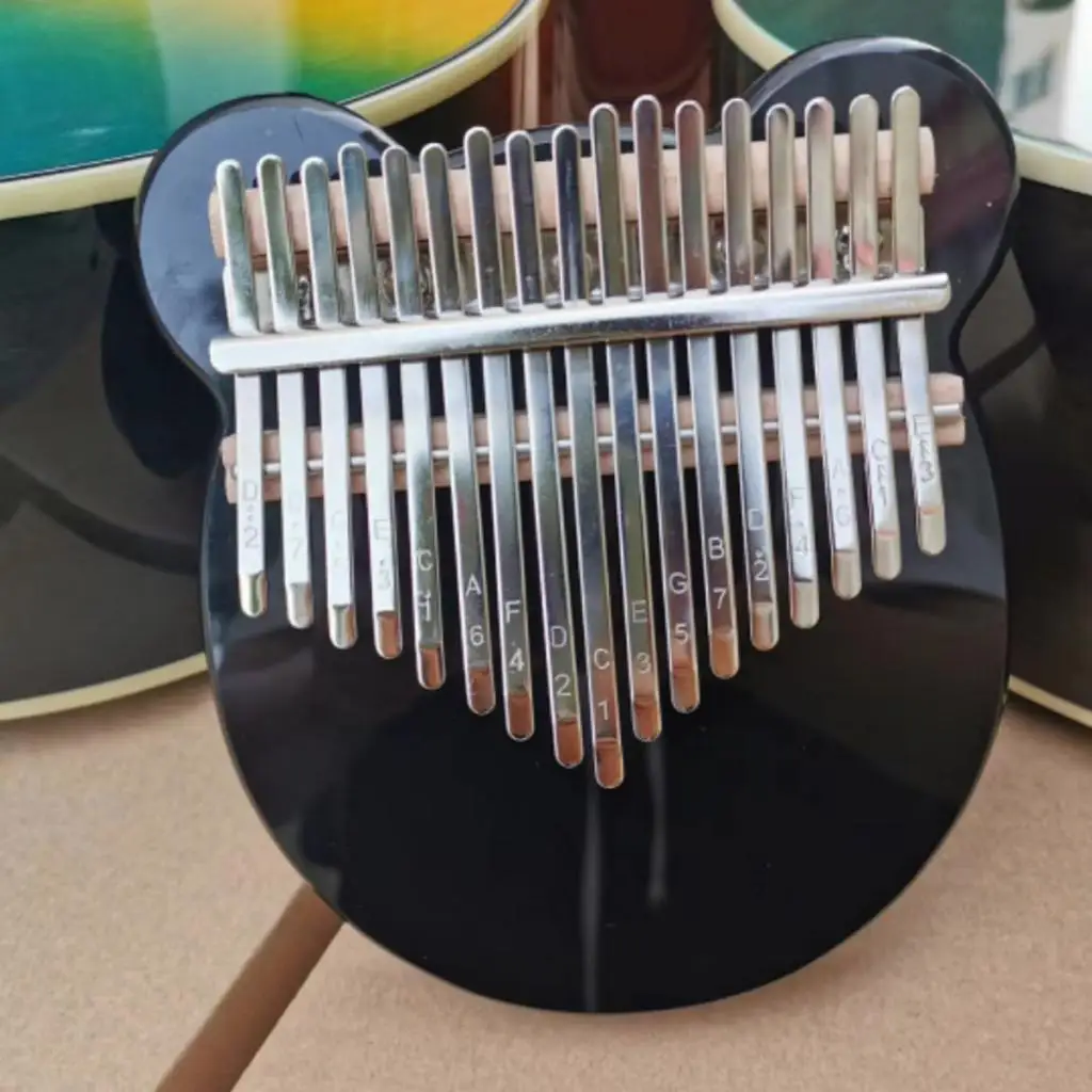 

17 Key Thumb Piano Mbira for Beginner w/ Case Sticker