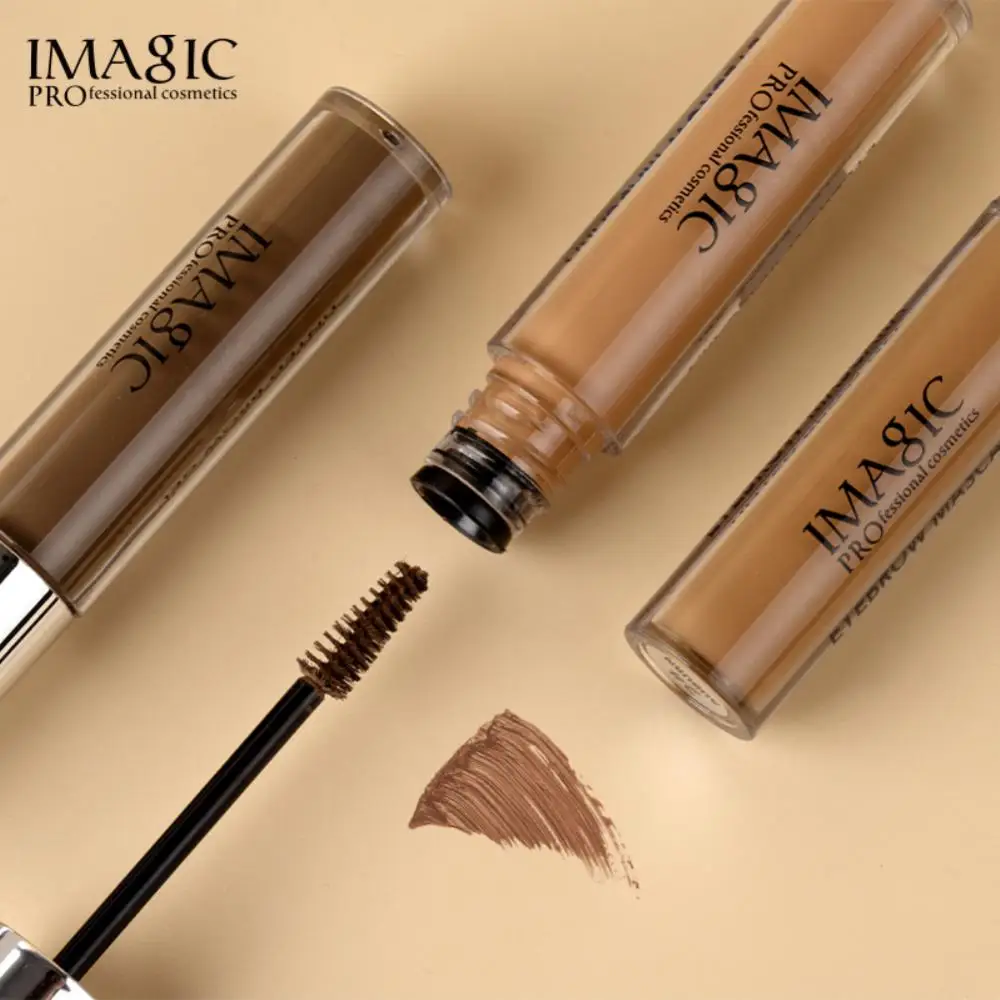 

6 Color Eyebrow Gel Cream Women Makeup Eyebrows Tint Eyebrows Waterproof Tattoo Cream With Eyebrow Brush Kit Dye Cosmetic Makeup
