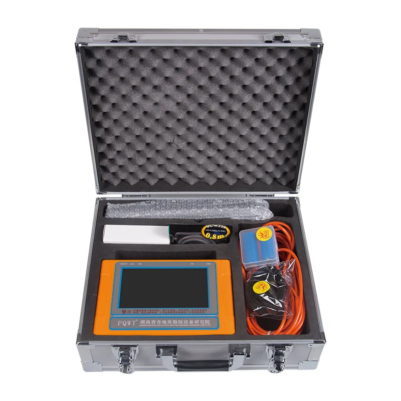 

PQWT-TC300 Underground Water Detector Geological Borehole Well Water Finder 300m Measuring Depth Water Searching Prober