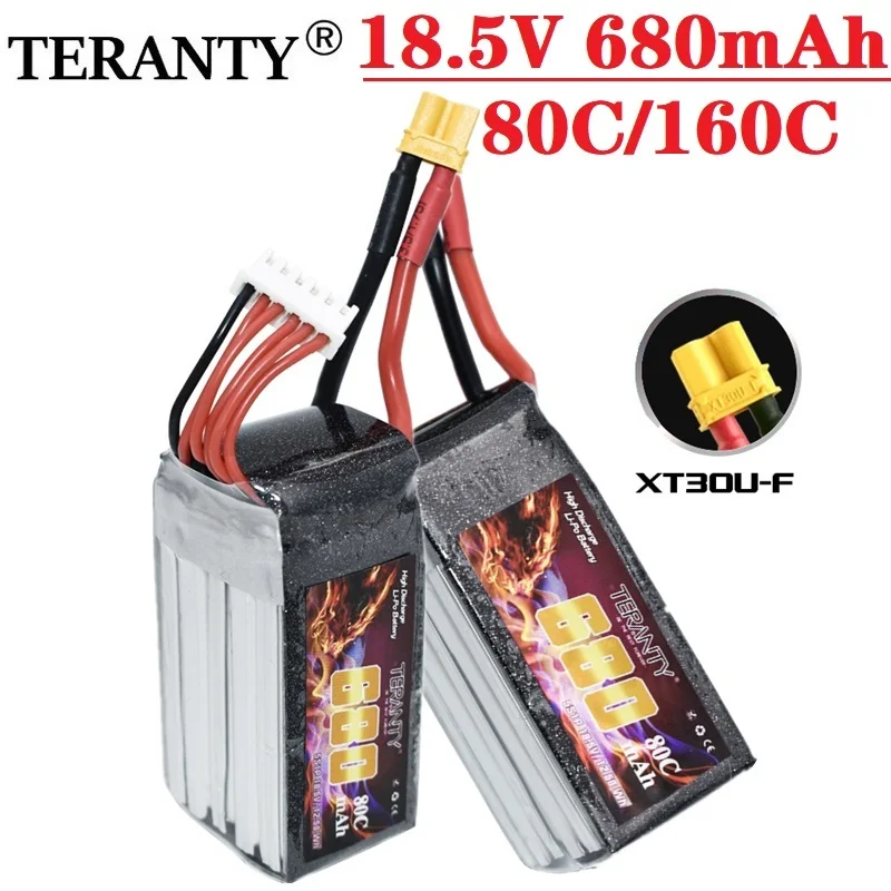 

Аккумулятор Lipo TREANTY 680 мАч 5S 18,5 в 80C/160C с разъемом XT30 для Lizard95 FPV Racer Racing Multirotor Quadcopter Parts