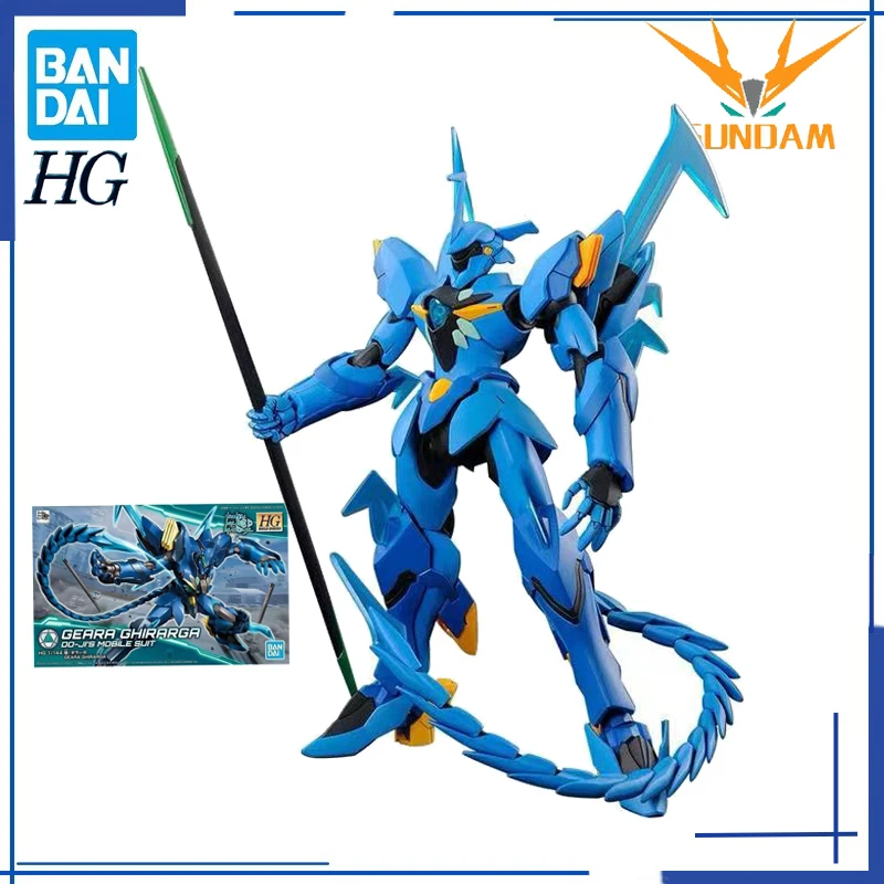 Фото Оригинальная модель GUNDAM от Bandai HGBF 1/144 GEARA GHIRARGA, аниме-фигурки, статуэтки из ПВХ, коллекционные игрушки, в наличии №1