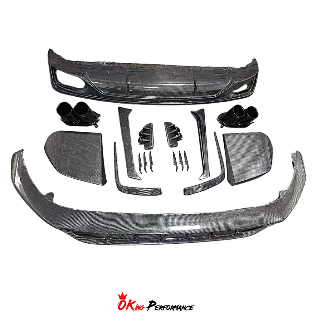 Комплект аэродинамического волокна ABT Style Carbon Fiber (Cfrp) для Bodykit AUDI Q8