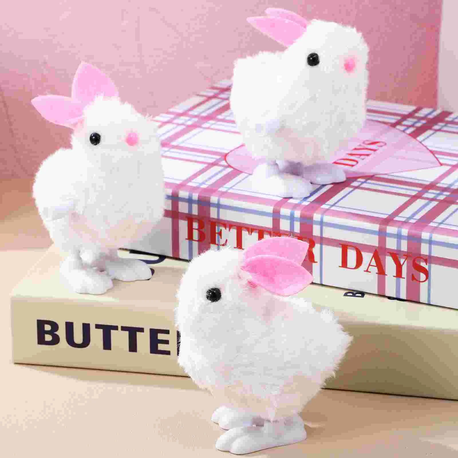 12 шт. цепочка для прыжков в виде кролика яйцо прыгающий кролик игрушки заводная